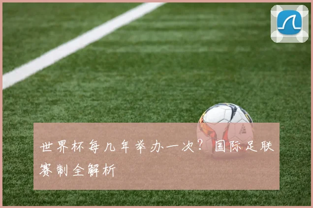 世界杯每几年举办一次？国际足联赛制全解析